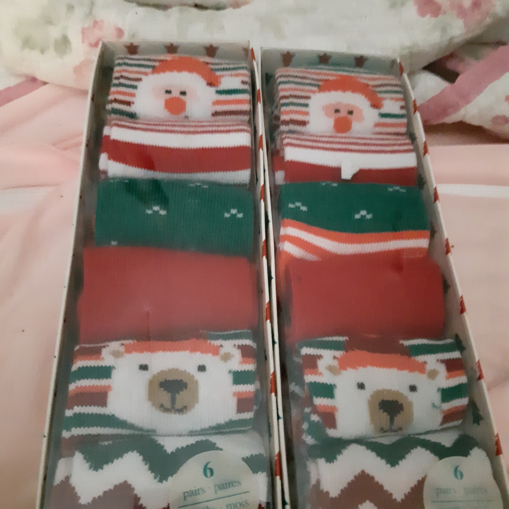 Toddlers Christmas Socks